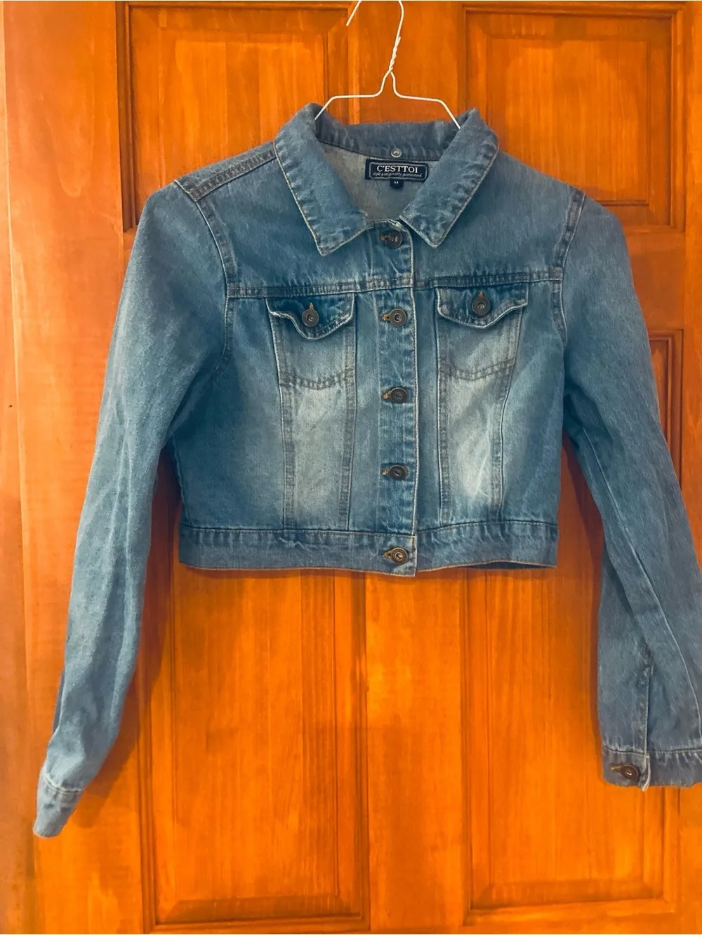 Girls' Blue Denim Jean Jacket